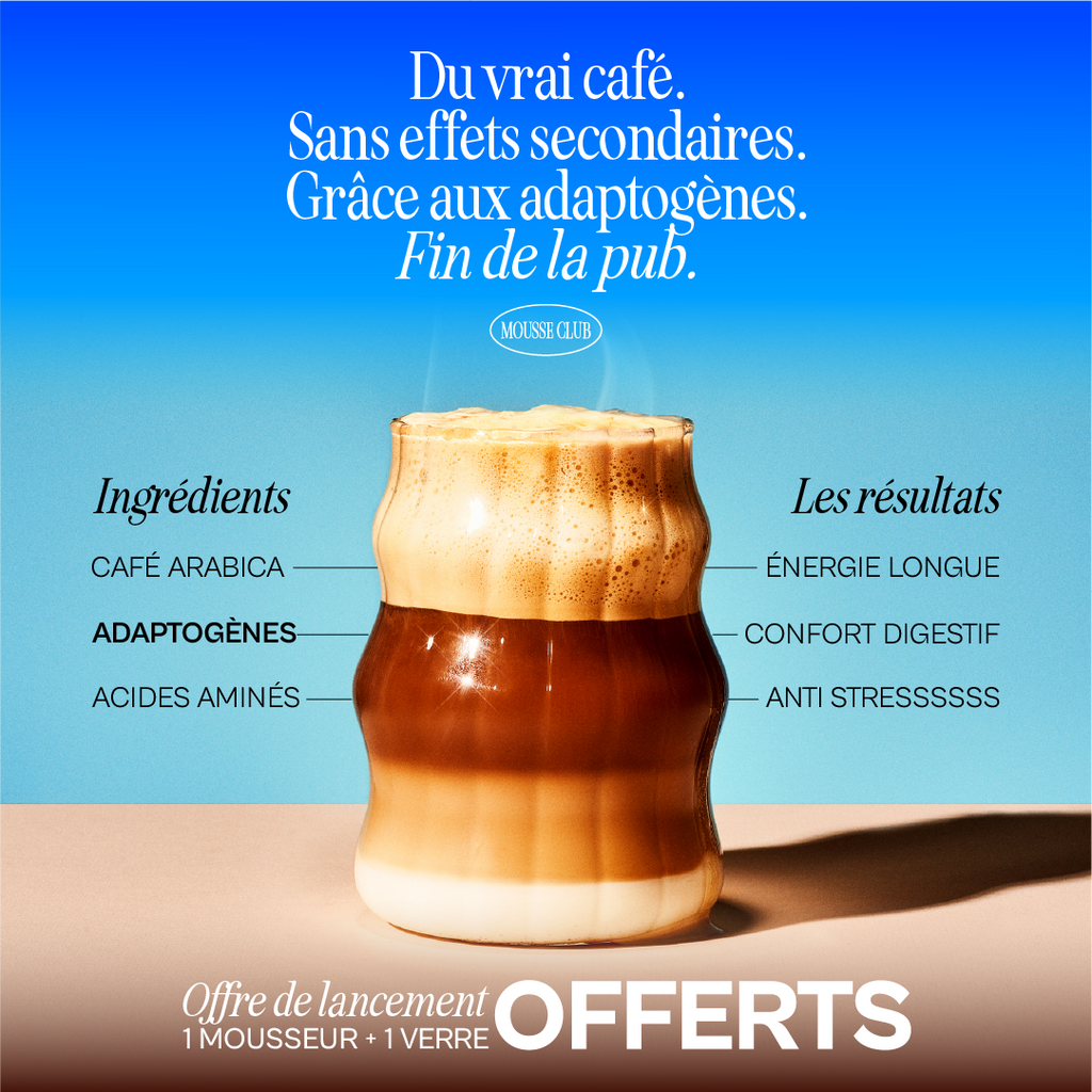 Café aux champignons adaptogènes