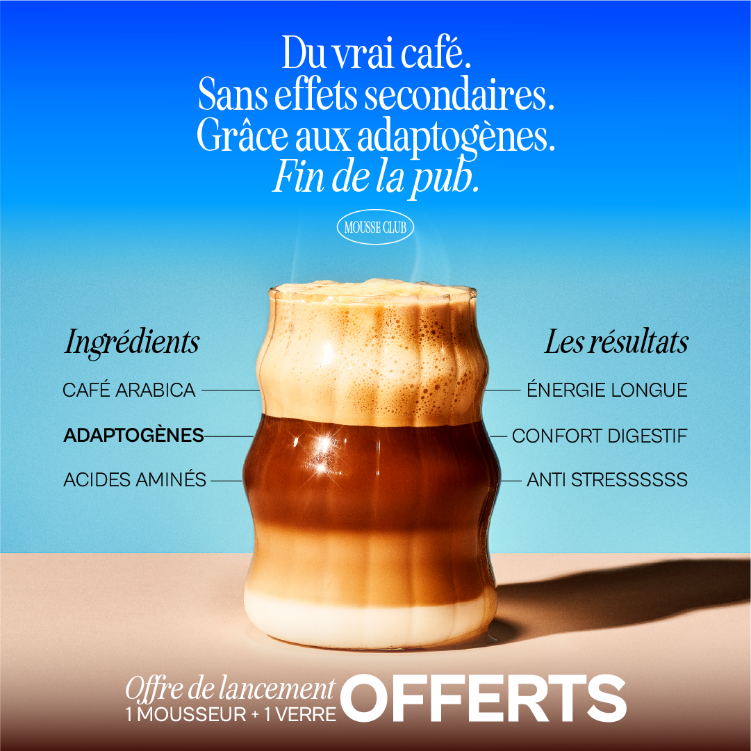 Café aux champignons adaptogènes